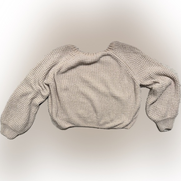 Altar'd State Cream Crew Neck Sweater - Picture 1 of 7